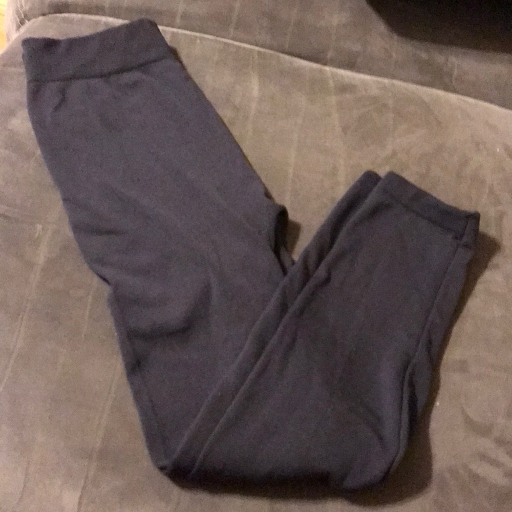Gray leggings